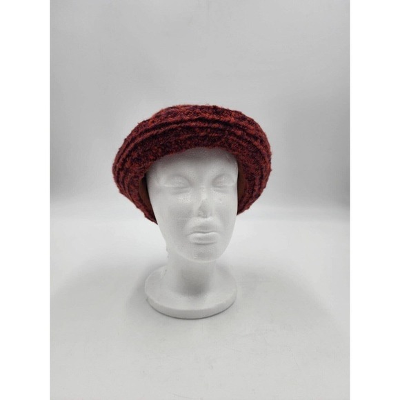 Betmar New York Knit Bucket Hat Roll Up Two Tone Packable Classic Fall Winter - Picture 8 of 11